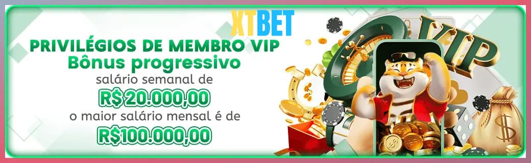 XTBET bônus — cashback 15 por cento e níveis VIP